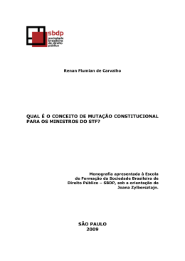Leia na &Iacute;ntegra a Monografia