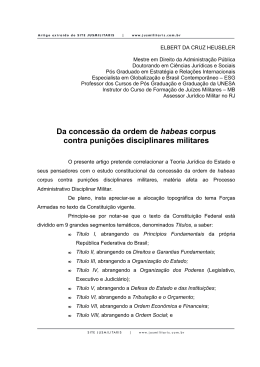 PONDERA&Ccedil;&Atilde;O DE VALORES