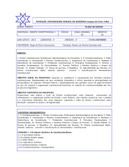 Direito Constitucional