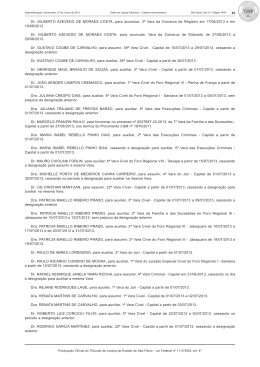 Dr. GILBERTO AZEVEDO DE MORAES COSTA, para acumular, 3&ordf;