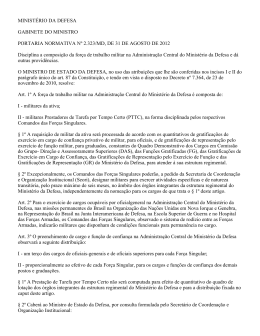 Disciplina a composição da força de trabalho militar na