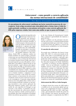 Enforcement - Ordem dos Contabilistas Certificados