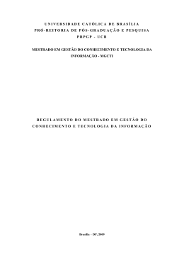 Normas complementares do MGCTI