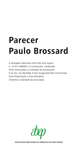 Parecer Paulo Brossard