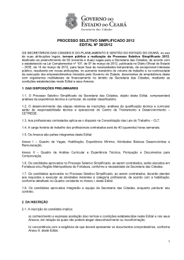 Fortaleza, 25 de agosto de 2008