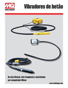 Vibradores de bet&atilde;o