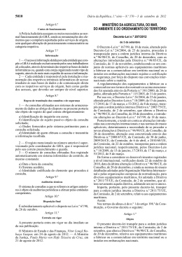 Decreto-Lei n.&ordm; 207/2012