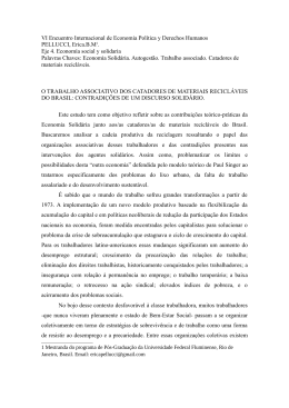 VI Encuentro Internacional de Economia Política y Derechos