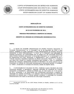 CORTE ENTERAMERICANA DE DERECHOS HUMANOS COUR