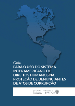 Guia PARA O USO DO SISTEMA INTERAMERICANO DE DIREITOS