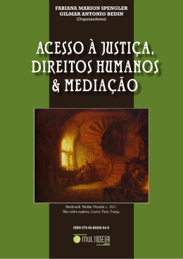 acesso &agrave; justi&ccedil;a, direitos humanos & media&ccedil;&atilde;o