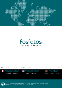 FOSFATOS SECTOR LÁCTEO pdf