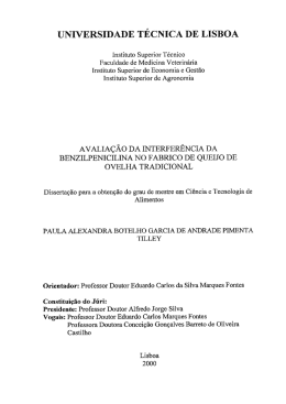 UNIVERSIDADE TÉCNICA DE LISBOA
