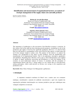 Identification and measurement of organizational barriers: an