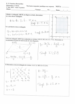 esolução do 1º teste – noturno