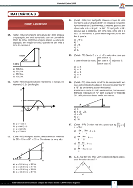 MATEMÁTICA C - Curso Apogeu