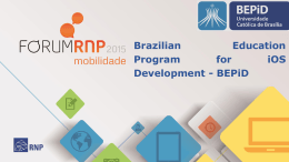 Brazilian Education Program for iOS Development