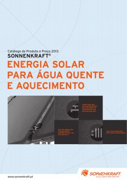 Catalogo Sonnenkraft 2013