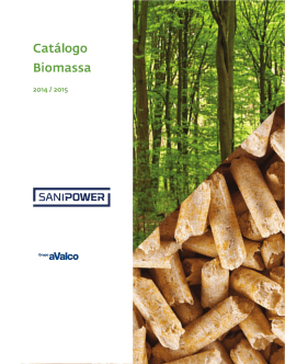 Catálogo Biomassa