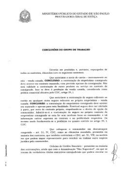 MINISTÉRIO PÚBLICO DO ESTADO DE SÃO PAULO
