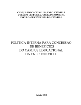 programa interno de bolsas de estudo