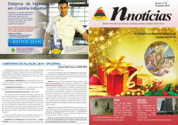 Edicao: No. 73 - Sindicato dos Nutricionistas do Estado de S&atilde;o Paulo