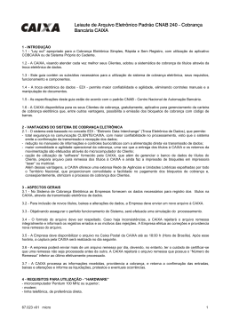 Layout Cnab 240
