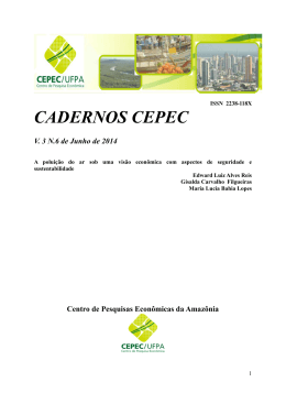 Cadernos CEPEC Vol.03 N.06