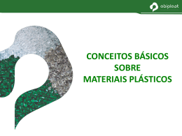 aplica&ccedil;&otilde;es dos principais tipos de materiais pl&aacute;sticos