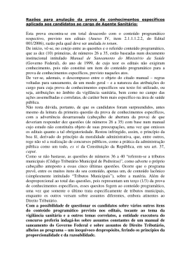 Esta prova encontra-se em total desacordo com o conte&uacute;do