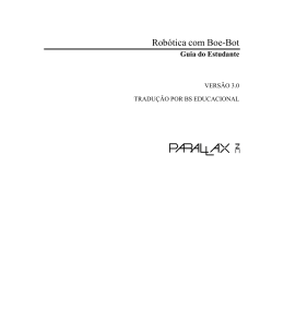 Rob&oacute;tica com Boe-Bot