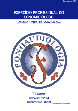 exerc&iacute;cio profissional do fonoaudi&oacute;logo