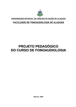 Projeto Pedag&oacute;gico do curso  - Portal PROGRAD