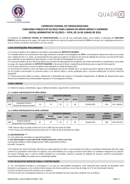 CONSELHO FEDERAL DE FONOAUDIOLOGIA