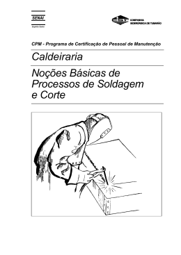 Processos de Soldagem e Corte