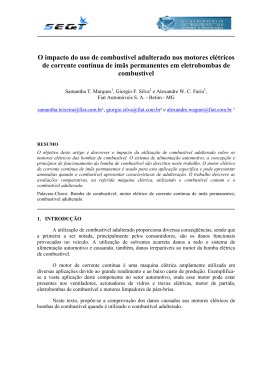 O impacto do uso de combustível adulterado nos motores