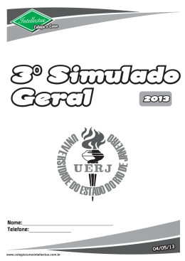 3&ordm; Simulado Geral_UERJ_04-05-2013.qxp