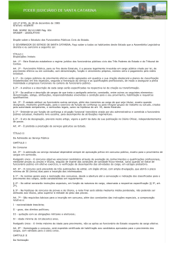 LEI n&ordm; 6745, de 28 de dezembro de 1985 STATUS: VIGENTE