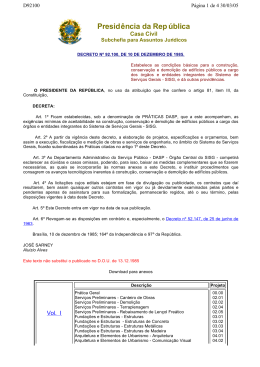 Presidência da Rep ública