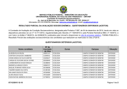 QUESTION&Aacute;RIOS DEFERIDOS - SRCA