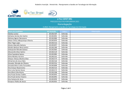 P&oacute;lo Porteirinha - CEFET-MG e-Tec