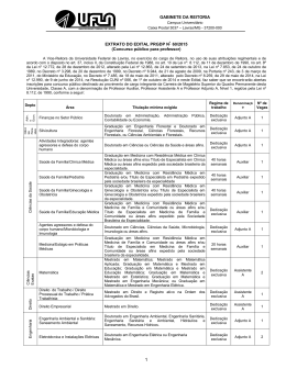 Acesse o extrato do Edital PRGDP N&ordm; 60/2015