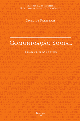 Comunicação Social - Assuntos Estratégicos