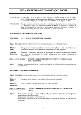 2800 &ndash; secretaria de comunica&ccedil;&atilde;o social