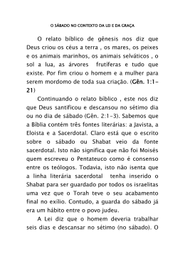 O relato b&iacute;blico de g&ecirc;nesis nos diz que Deus criou os c&eacute;us a terra