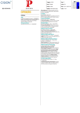 EXPOSI&Ccedil;&Otilde;ES - Universidade de Lisboa