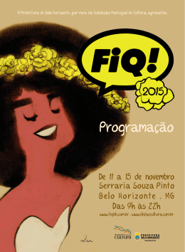 Programa&ccedil;&atilde;o