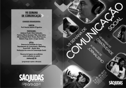VII SEMANA DE COMUNICA&Ccedil;&Atilde;O
