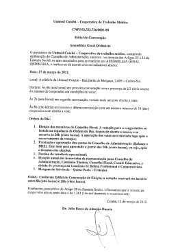 Unimed Cuiabá - Cooperativa de Trabalho Médico CNPJ 03.533