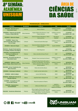 PROGRAMA&Ccedil;&Atilde;O - BONSUCESSO